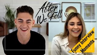 After We Fell Interviews | Hero \& Josephine's Answers For Funny Questions