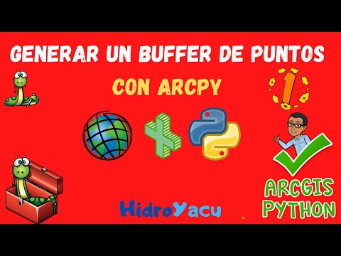 Generar un Buffer de puntos con Arcpy 1/2