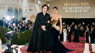 TIMOTHÉE CHALAMET & KYLIE JENNER Set for Met Gala 2026 Red Carpet Debut?