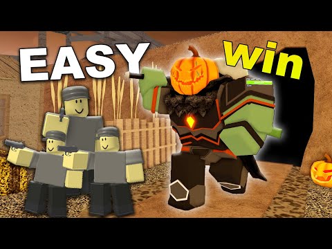 BEST way to win TDS Night 1 Boss | ROBLOX