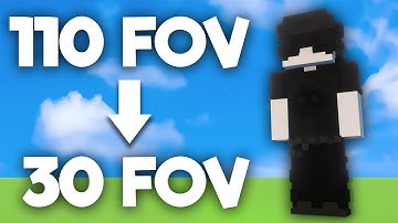 I lowered my fov in minecraft after every kill