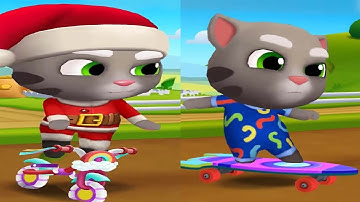 Talking Tom Gold Run New Update Santa Tom VS Snake Off  Tom Christmas 2025