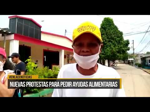 Nuevas protestas para pedir ayudas alimentarias