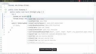 Famous Java Thread schlafen legen, Zeiteinheiten TimeUnit Profile