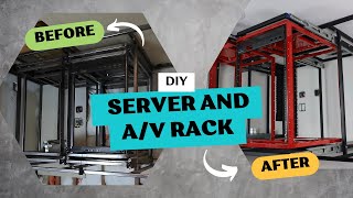 Home Data Center - DIY Server and AV Rack Build Part 2
