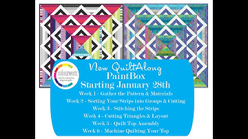 PaintBox QuiltAlong Introduction