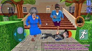 Scary Evil Teacher Escape Game New Game New Levels 1-4(Android,iOS) screenshot 5