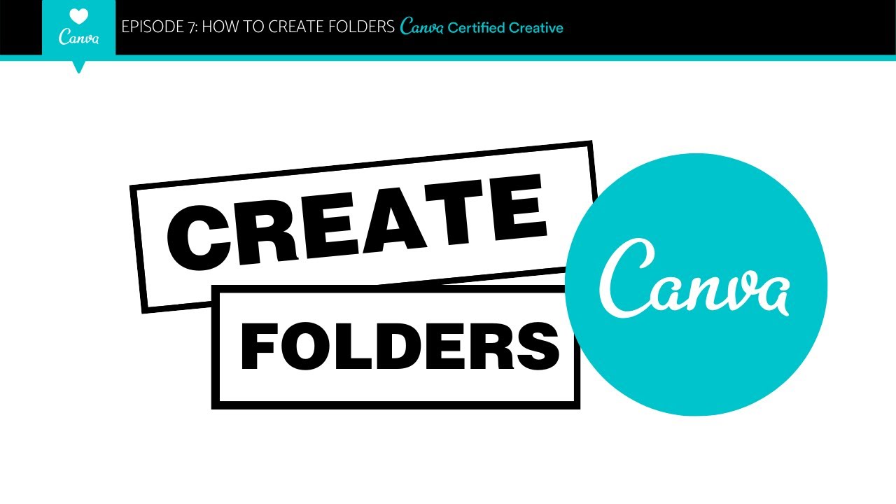 How To Create And Edit Folders In Canva YouTube
