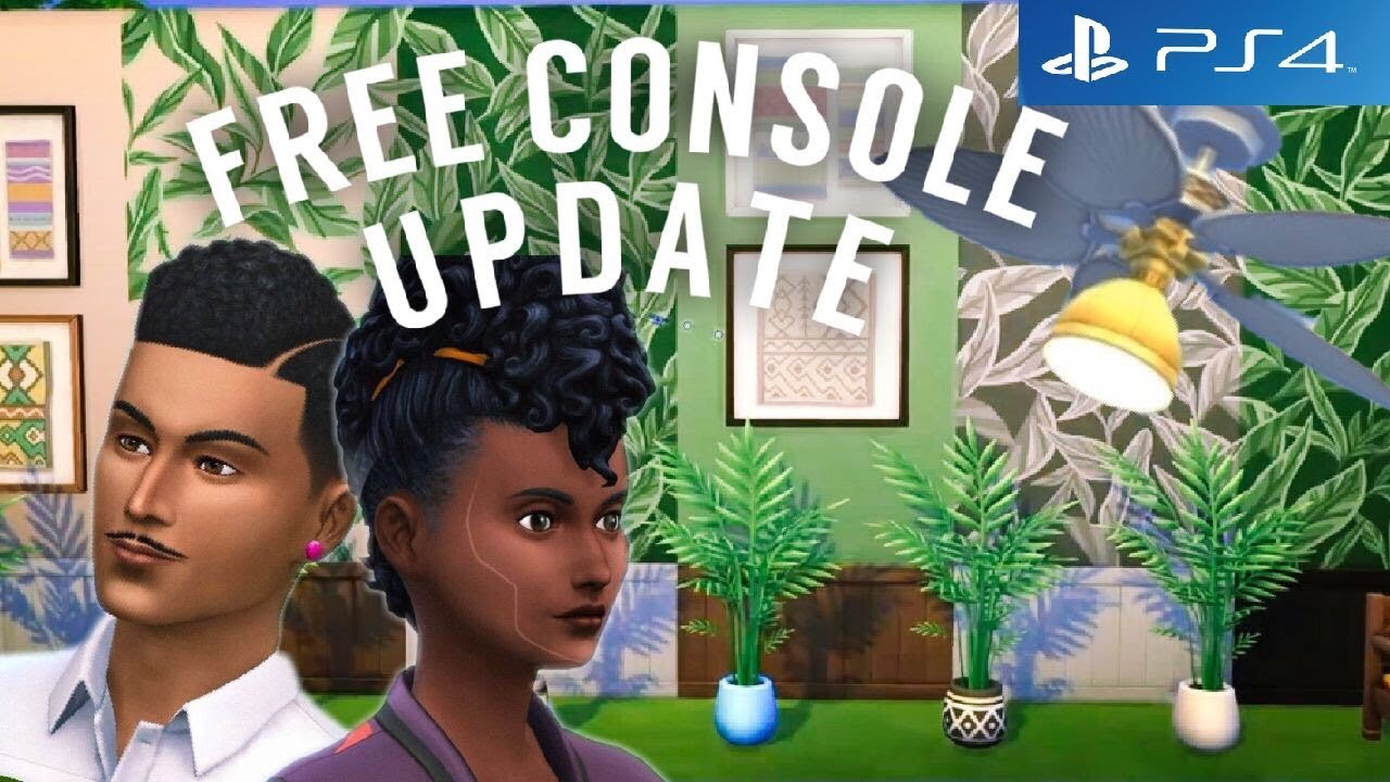 Sims 4 PS4 | FREE UPDATE Build & Buy Overview (2018) - YouTube
