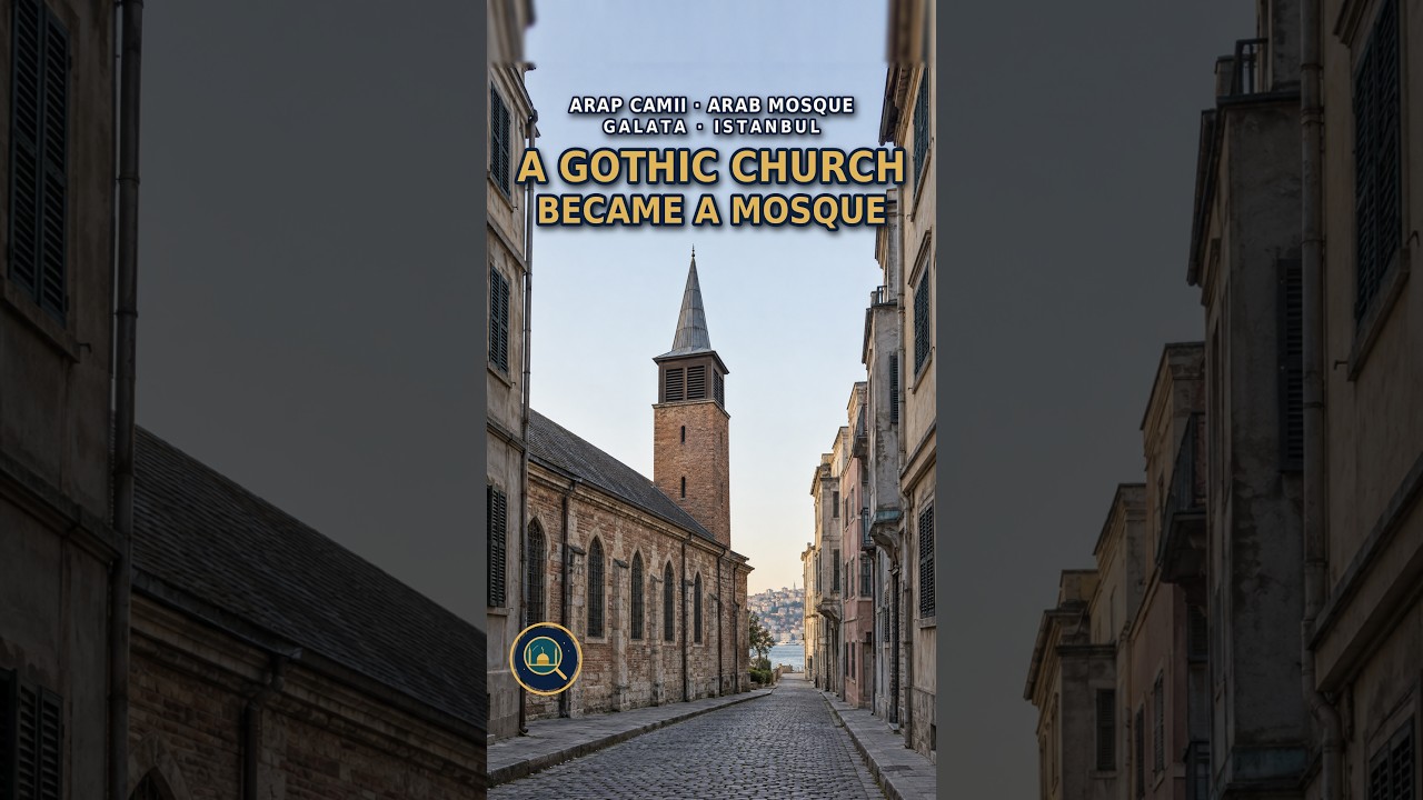 A Gothic Church Became a Mosque: Arap Camii (Arab Mosque), Galata, Istanbul, Turkey