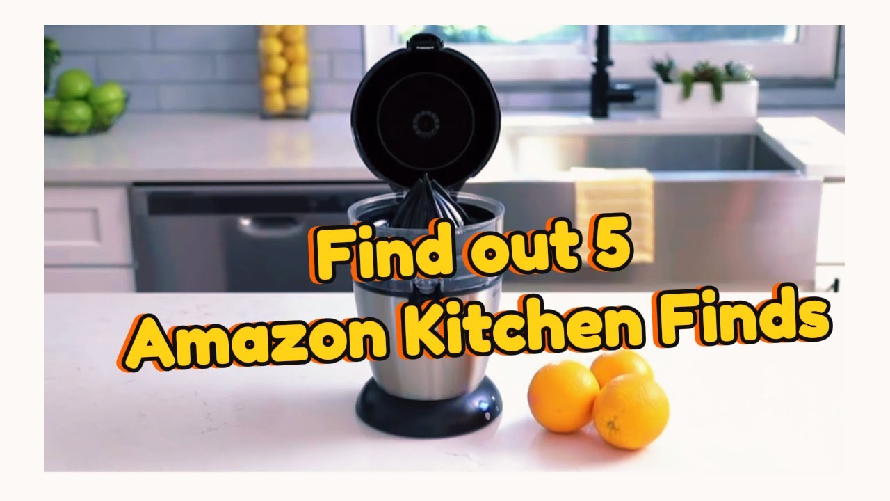 Try This! 5 Amazon Kitchen Finds