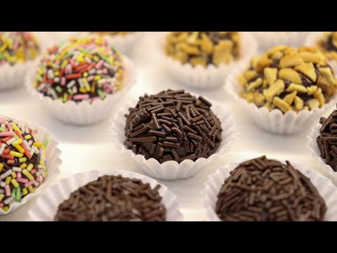 Receita de Brigadeiros de Chocolate | Simples e Deliciosos!