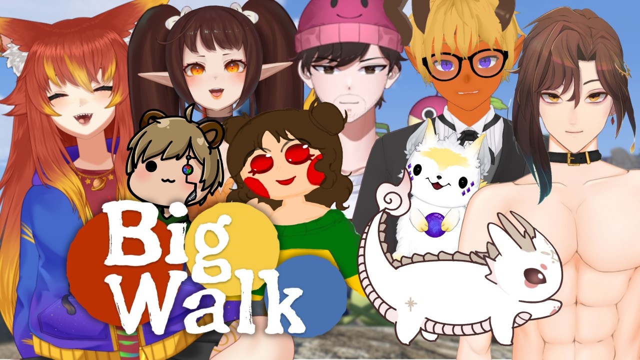 【 BIG WALK】Your doragon does a big steppy! Collaboration by @Esemby