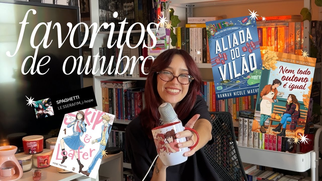 tudo que eu li em outubro + favoritos do mês ⋆. 𐙚 ˚