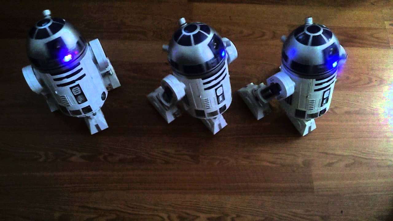 R2D2s on Dance Routine
