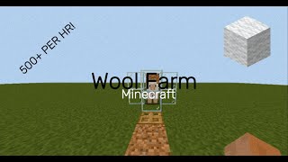 Wool Farm Tutorial in Minecraft | MaoKpk.