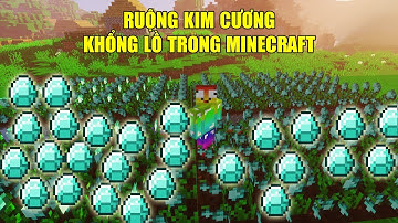 NẾU NOOB TRỒNG ĐƯỢC RUỘNG KIM CƯƠNG KHỔNG LỒ TRONG MINECRAFT ** CÁCH TẠO RA HẠT GIỐNG KIM CƯƠNG