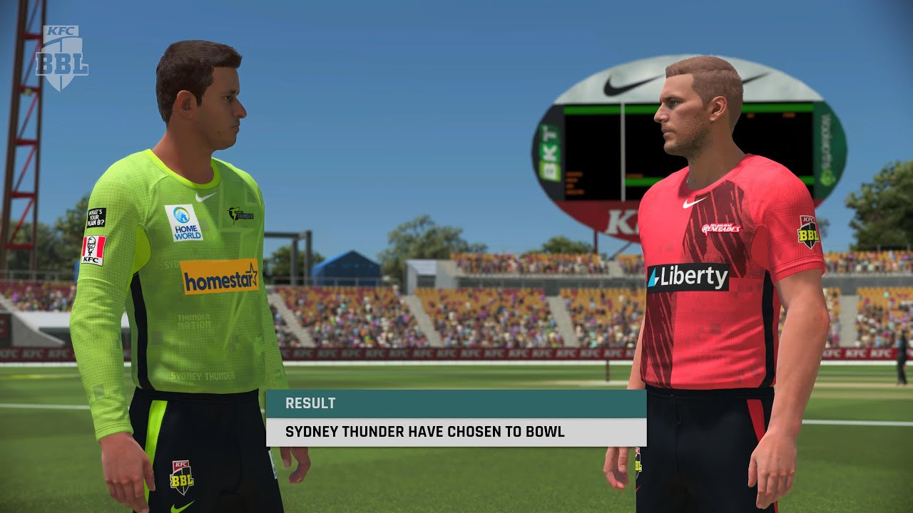 CRICKET 22 | BBL 11 Sydney Thunder vs Melbourne Renegades ​​​​​​​​​​Match 55 PS5 GAMEPLAY