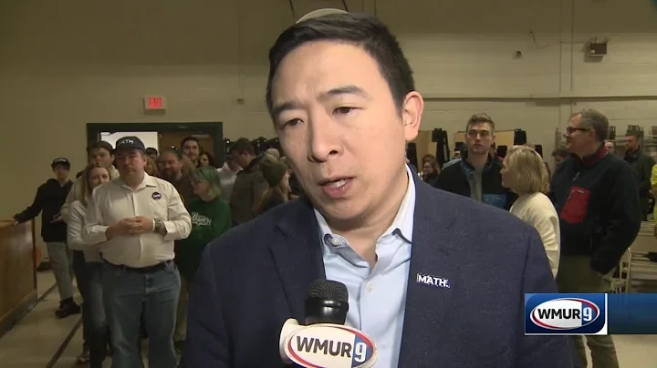 Andrew Yang packs schedule with town halls across Granite State