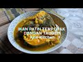 Ikan Patin Tempoyak Dengan Taugeh