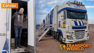 Het Corotel Zo Kwam De Dakar-Slaapplaats Van Tim En Tom Coronel Tot Stand Transportwereld