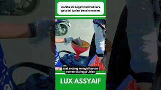 THIS WOMAN WAS SHOCKED TO SEE HOW A MAN SELLED RETAIL GASOLINE #shorts