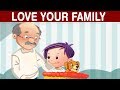 Animated Stories for Kids | Love Your Family | Control Your Anger | Love Your School