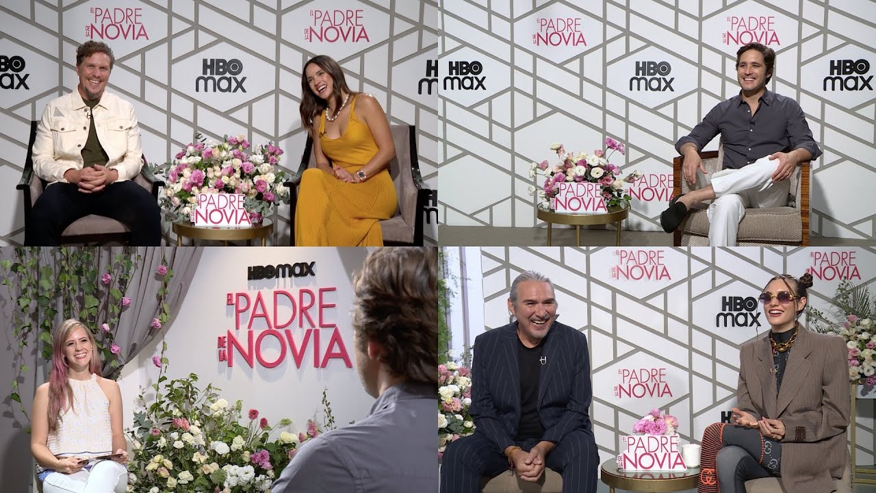 El padre de la novia: reparto y director contestan preguntas de fiestas y  bodas - YouTube