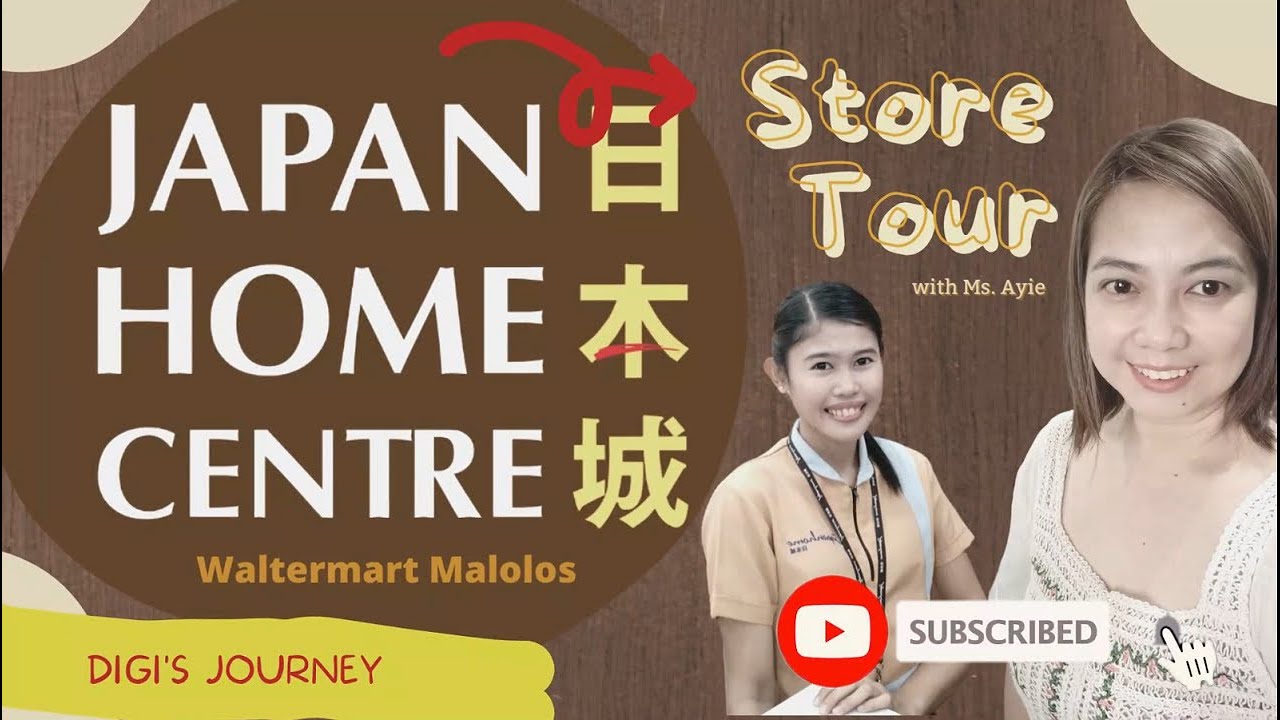 Japan Home Center Tour in Waltermart Malolos Bulacan with Ms Ayie