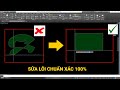 ✅ Khắc Phục Lỗi Quét Vùng Chọn Trong AutoCAD Chuyển Về Dạng Ô Vuông // Thuan Nguyen Quang TNQ