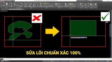 Khắc Phục Lỗi Quét Vùng Chọn Trong AutoCAD ✅ Chuyển Về Dạng Ô Vuông // Thuan Nguyen Quang TNQ