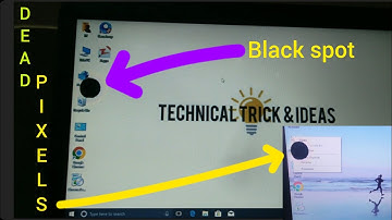 Black Spot On Laptop Lcd Monitor , Black Dot On Screen solution