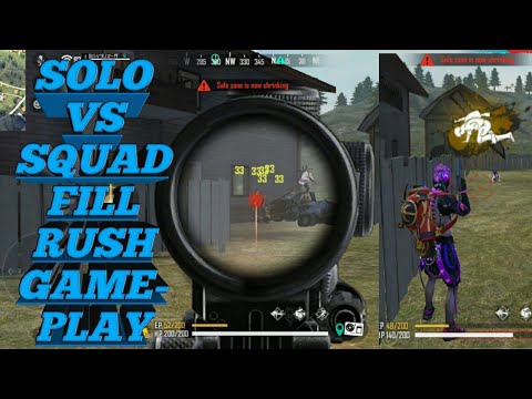 SOLO VS SQUAD FULL RUSH GAMEPLAY || SUVRA GAMING || - YouTube