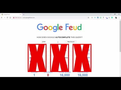 Google Feud', A Surprisingly Addictive 'Family Feud'-Style Online Game That  Harnesses Google Autocomplete