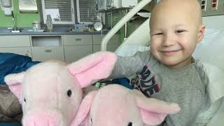 6-year-old cancer warrior shares his journey at Akron Children's Hospital