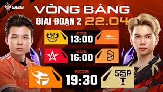 FPT x FLASH vs SAIGON PHANTOM | GIAI ĐOẠN 2 | ĐTDV MÙA XUÂN 2026 screenshot 1