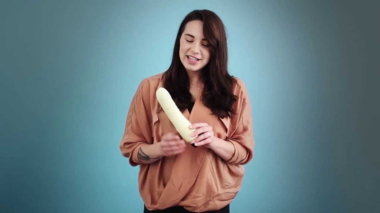 Sjävlysande dildo med vibrator