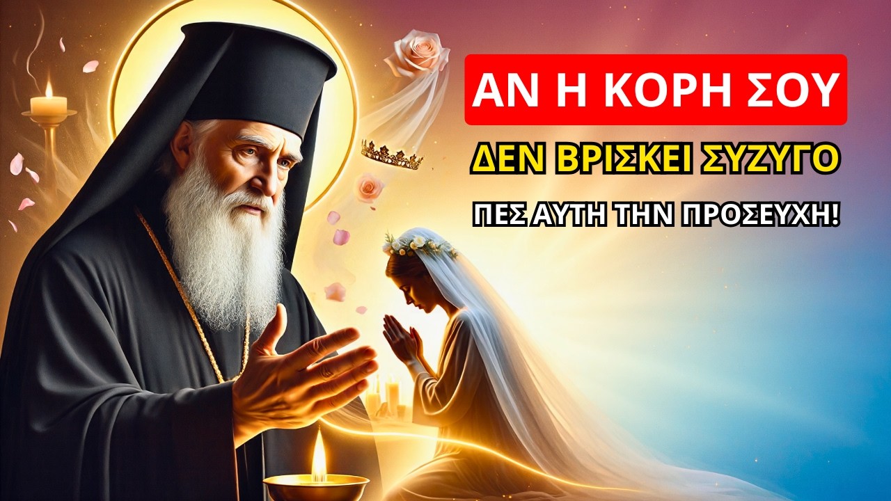 Άγιος Νεκτάριος:Αν η κόρη σου δεν βρίσκει σύζυγο, πες αυτή την προσευχή- πολλές μητέρες είδαν θαύμα!