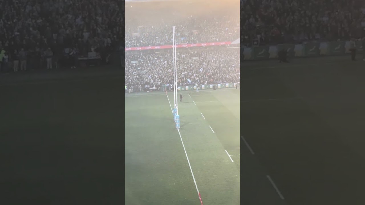 South African National Anthem at sold out Loftus