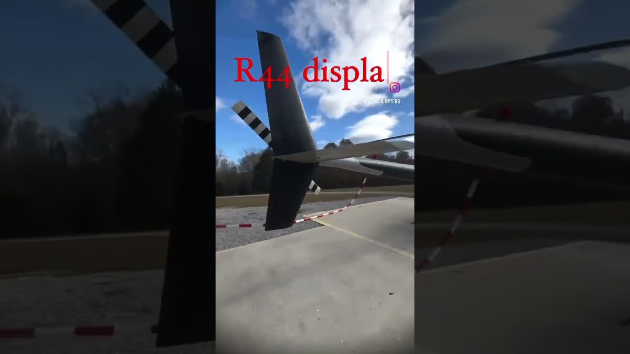 R44 - $30,000 display piece or static display 