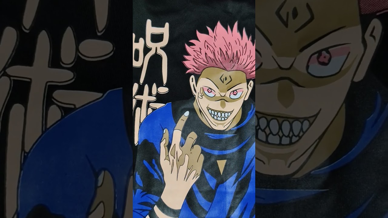 sukuna printed tshirt 