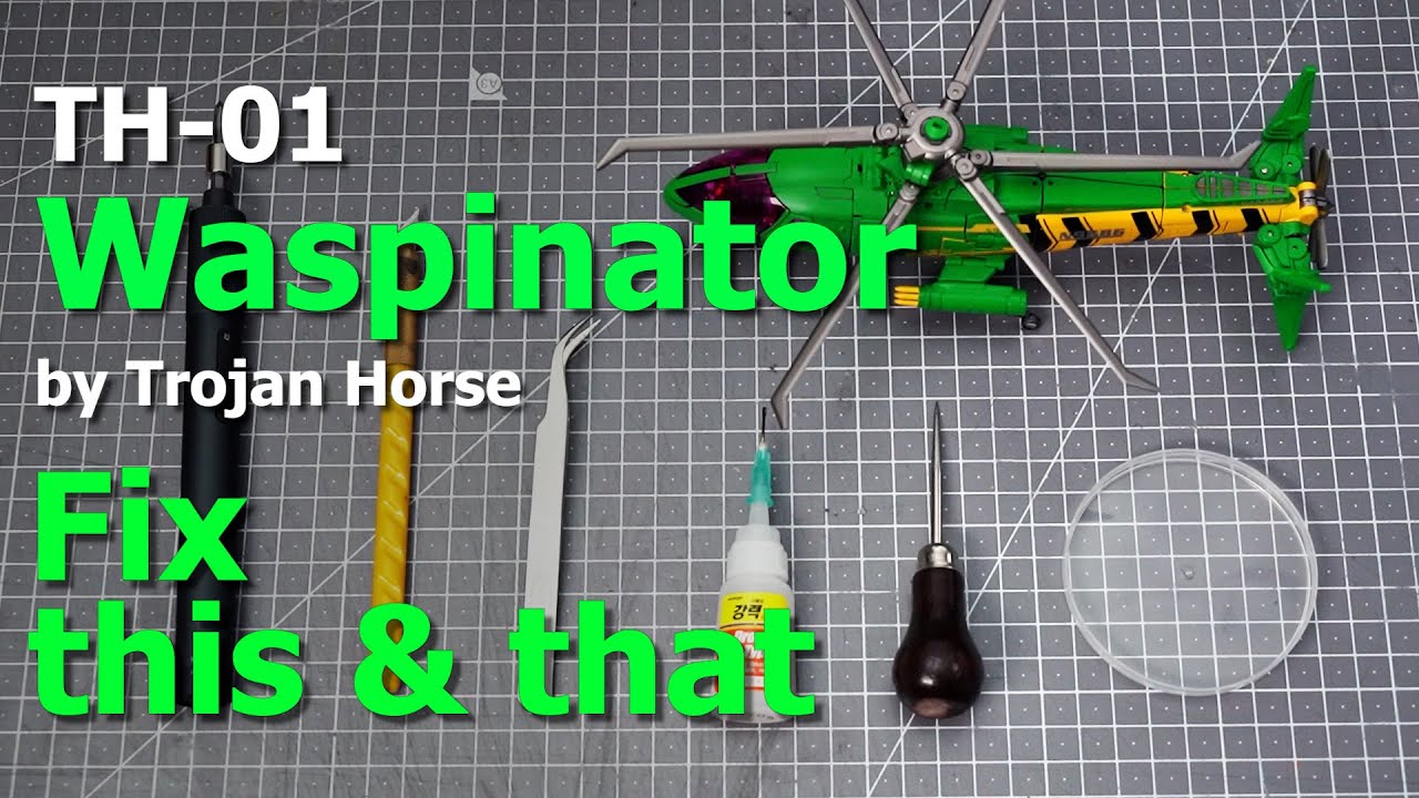 Fix this & that❗TH-01 Waspinator❕Trojan Horse
