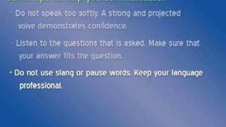 Ace That Interview - Module 3  Segment 3