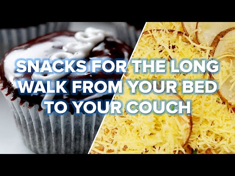 Snack Recipes For The Long Walk From Your Bed To Your Couch