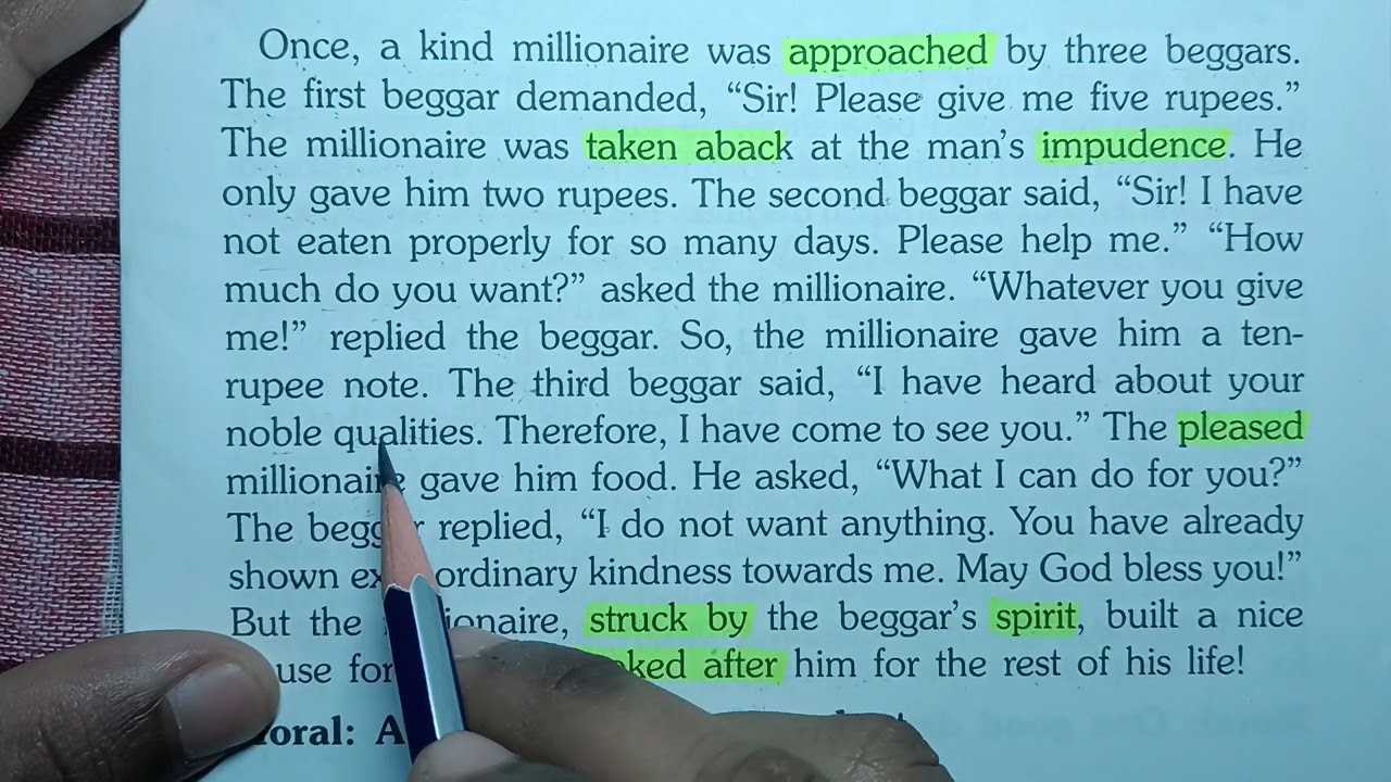 short english story 🥰 | English story | moral story | bedtime stories |  Three beggers |