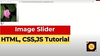 How To Make A Simple Image Slider Using Javascript - Html, Css, Js