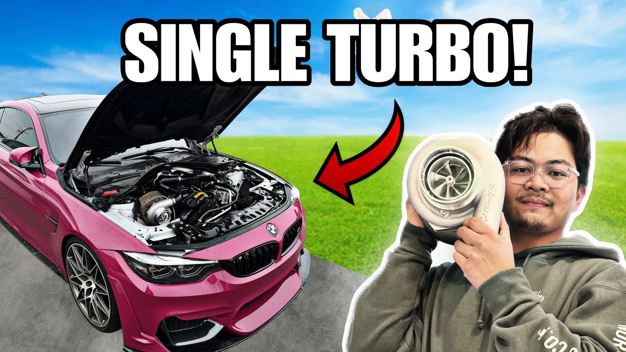 УСТАНАВЛИВАЮ ОДИН ТУРБОКОМПРЕССОР НА СВОЙ F82 M4!