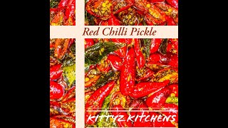 Red Chilli Pickle Recipe by Kittyz Kitchens screenshot 5