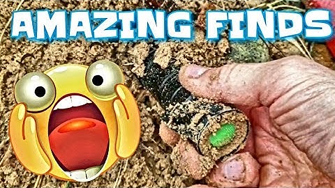 AMAZING LOST THINGS were found by metal detector (Pinpointer).Finds that are hidden under the ground