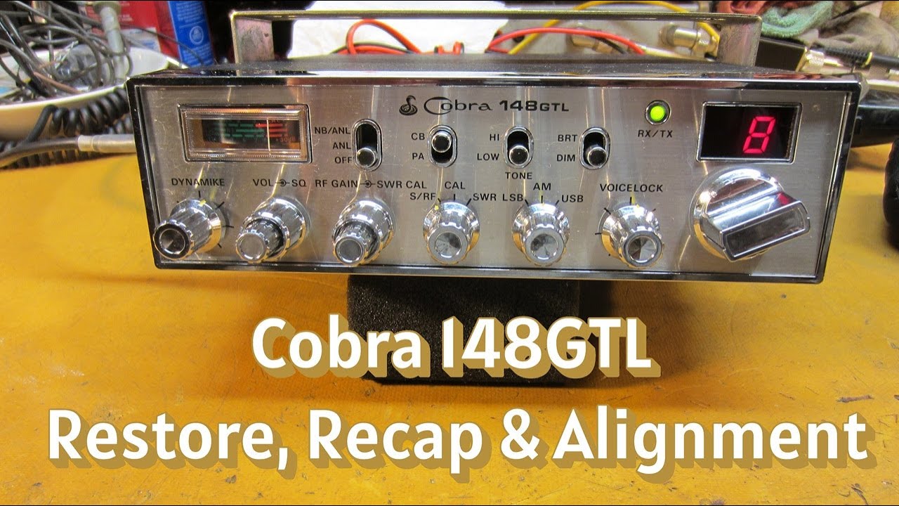 Cobra 148GTL Восстановление и переделка.